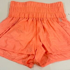 Women's orange athletic Shorts
